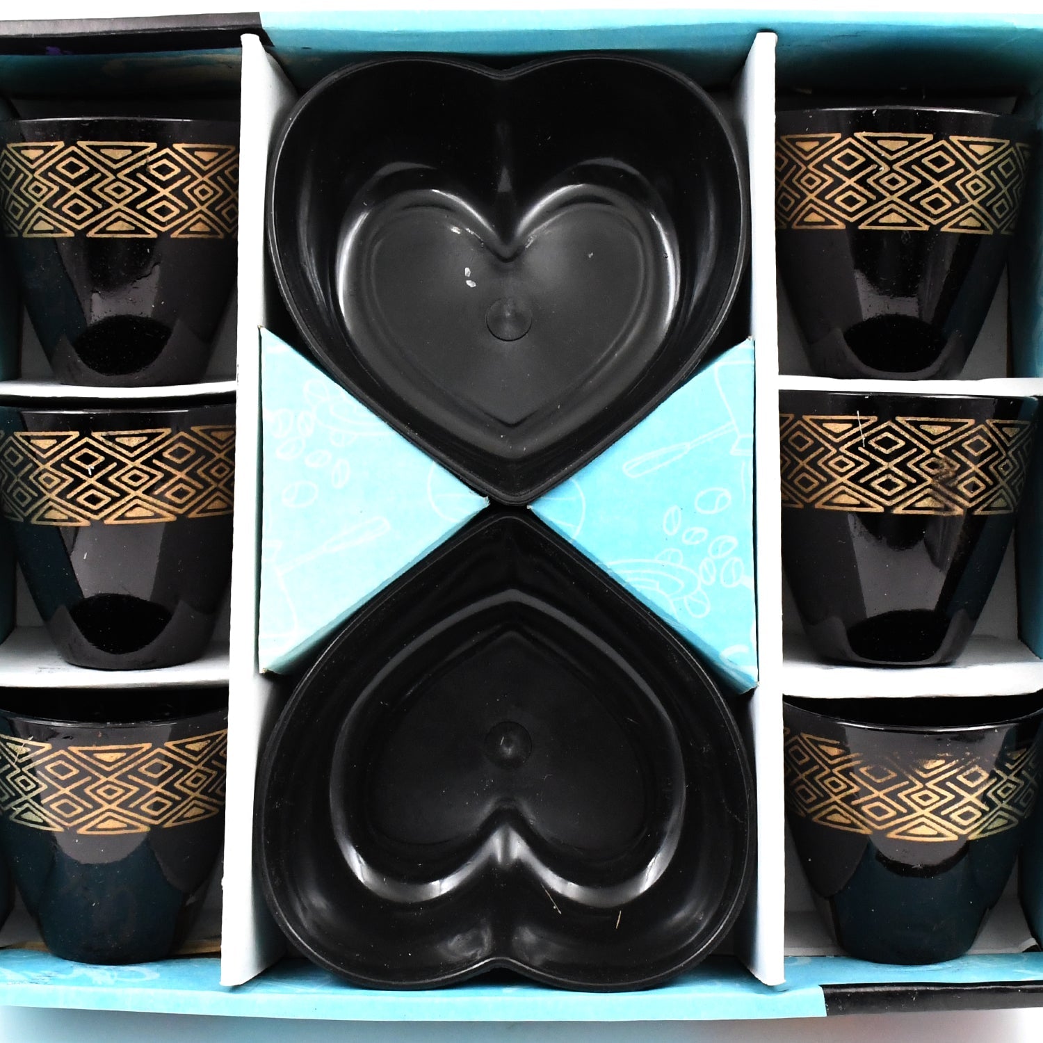 2 Bowl & 6 Glass Snake Set ( 8 Pc Set ) 2 Bowl & 6 Glass Snake Set ( 8 Pc Set )